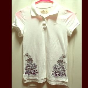 Hollister embroidered polo